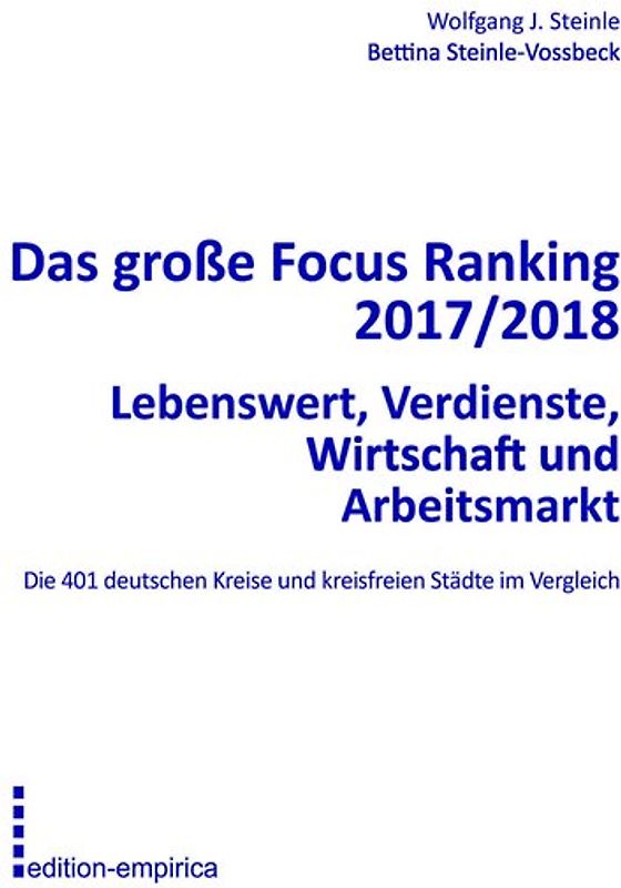 Das große Focus Ranking 2017/2018