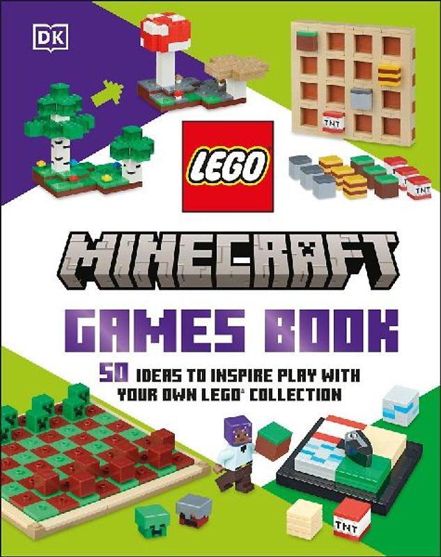 Lego Minecraft Games Book (Library Edition)