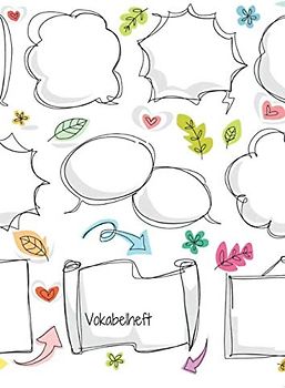 Vokabelheft: A4 | 3 Spalten | Fremdsprachenunterricht - 100 Seiten