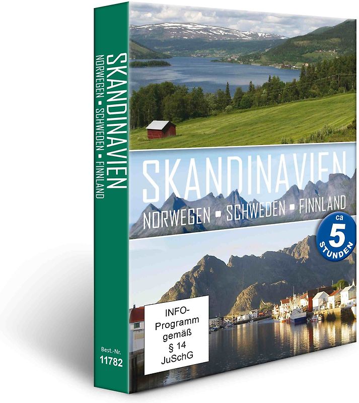 Skandinavien - Norwegen, Schweden, Finnland [3 Discs] DVD