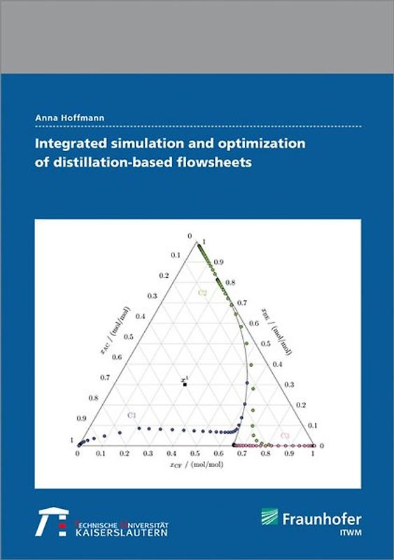 Integrated simulation and optimization of distillation-based flowsheets