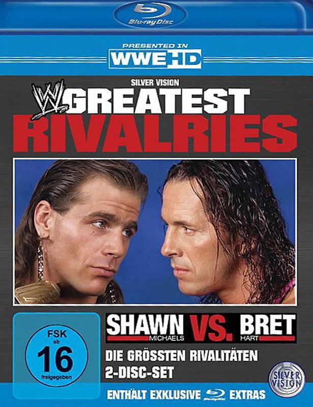 WWE - Die größten Rivalitäten: Shawn Michaels vs. Bret Hart Blu-ray Disc