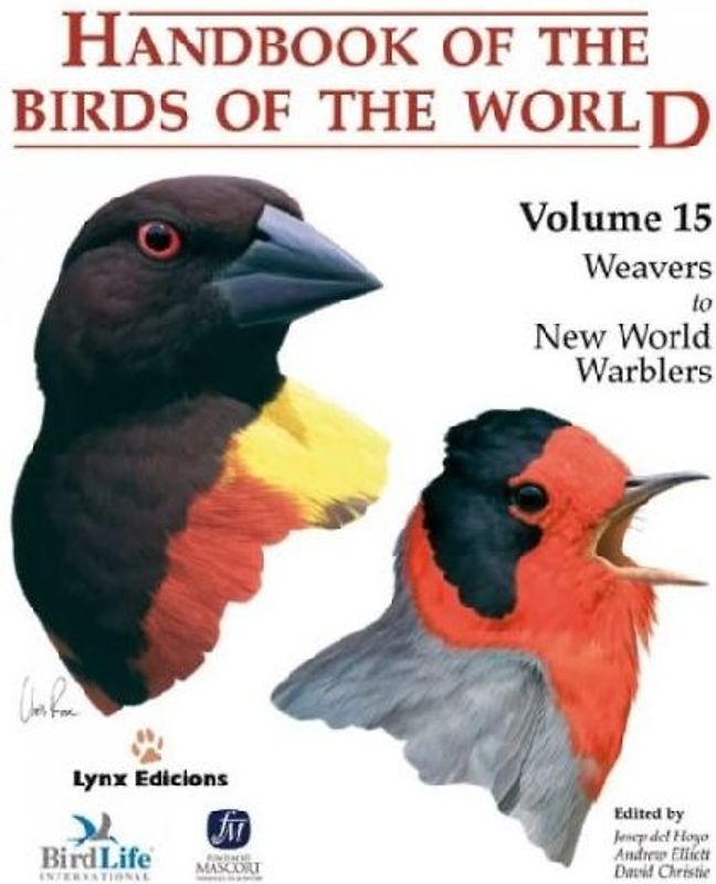 Handbook of the Birds of the World. Vol.15