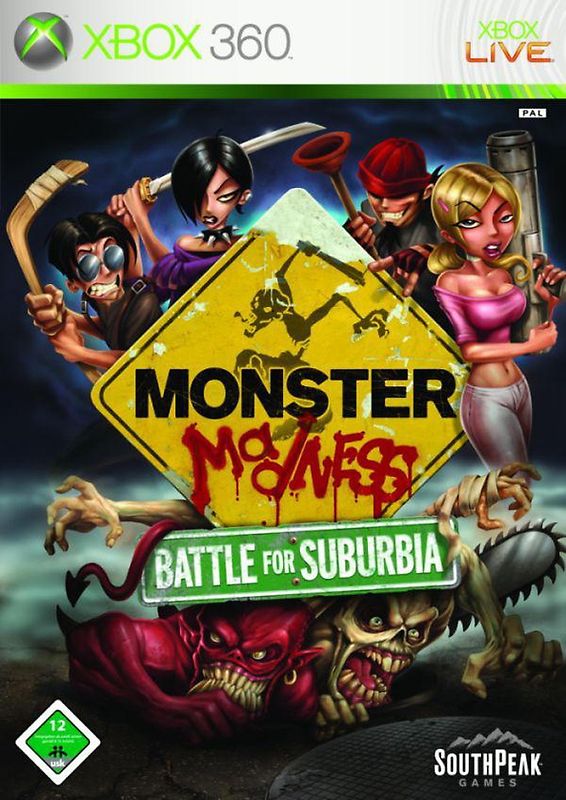 Monster Madness: Battle for Suburia Xbox 360