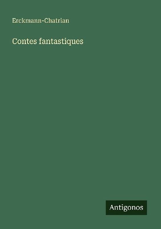 Contes fantastiques