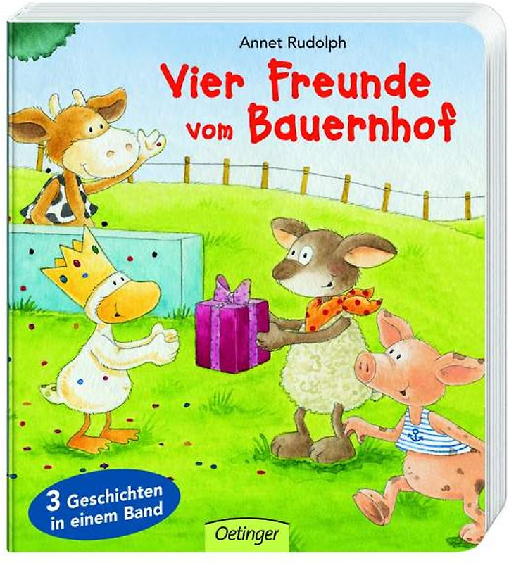 Vier Freunde vom Bauernhof