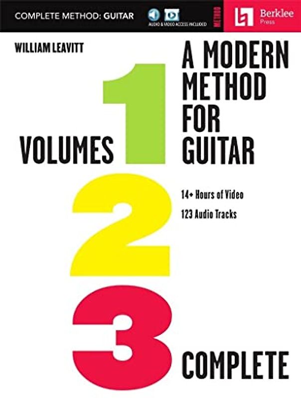 A Modern Method for Guitar - Complete Method Book/Online Media