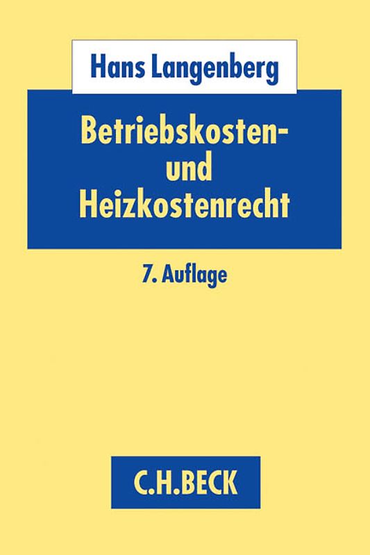 Betriebskosten- und Heizkostenrecht