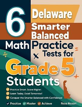 6 Delaware Smarter Balanced Grade 5 Math Practice Tests