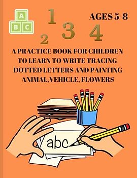 A PRACTICE BOOK ROAD TRİP ,ADVENTURE FOR CHILDREN TO LEARN TO WRITE TRACING DOTTED LETTERS,FUNNY PRESCHOOL KINDERGARDEN, HOME SCHOOL KIDS,PAINT THE ... Workbook for Kids, Handwriting Practice