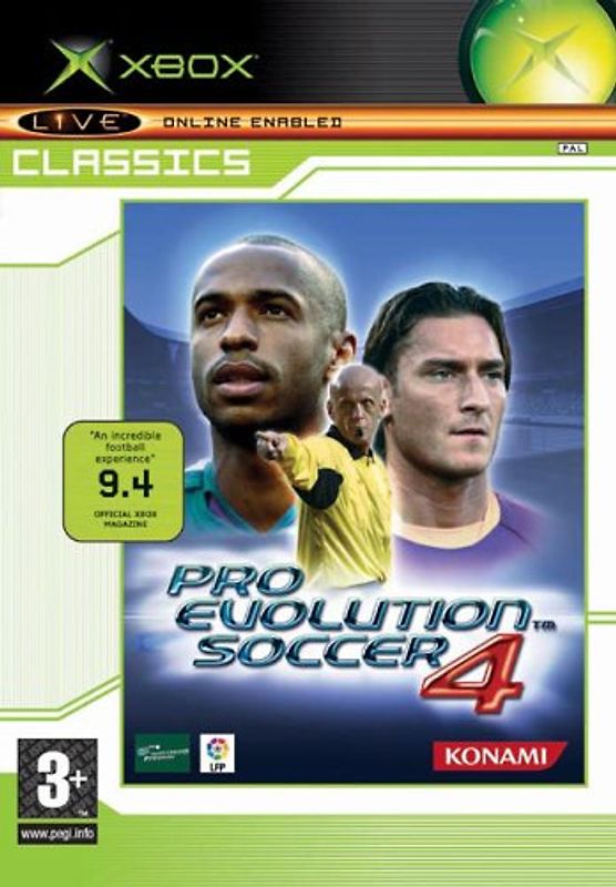Pro Evolution Soccer 4 [Classics, Internationale Version] Xbox