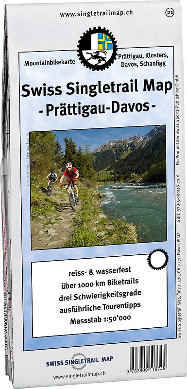 Singletrail Map 021 Prättigau