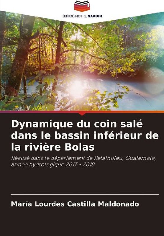 Dynamique du coin salé dans le bassin inférieur de la rivière Bolas