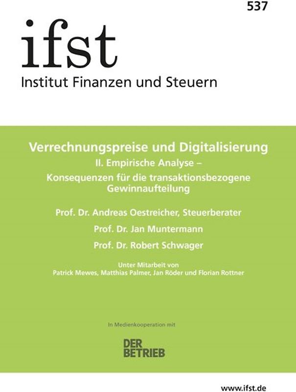 ifst-Schrift 537