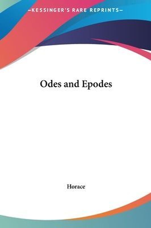 Odes And Epodes