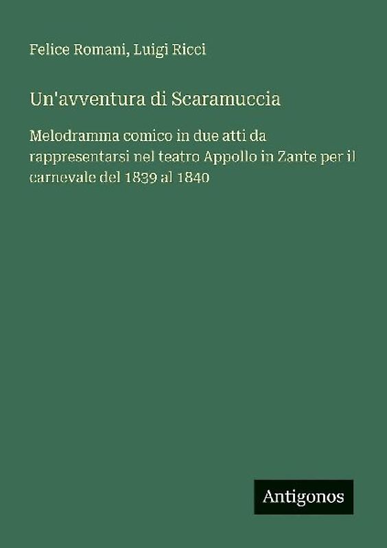 Un'avventura di Scaramuccia