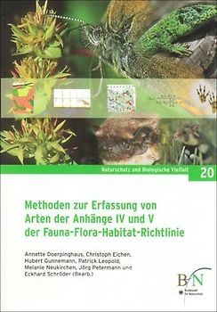 Methoden zur Erfassung von Arten der Anhänge IV und V der FFH-Richtlinie