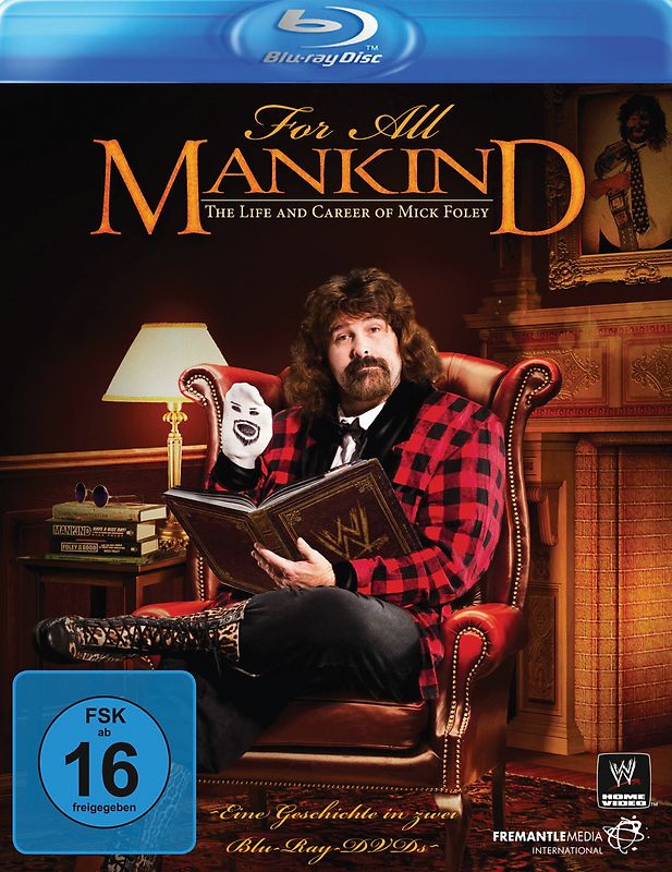 For All Mankind - The Life & Career of Mick Foley Blu-ray Disc