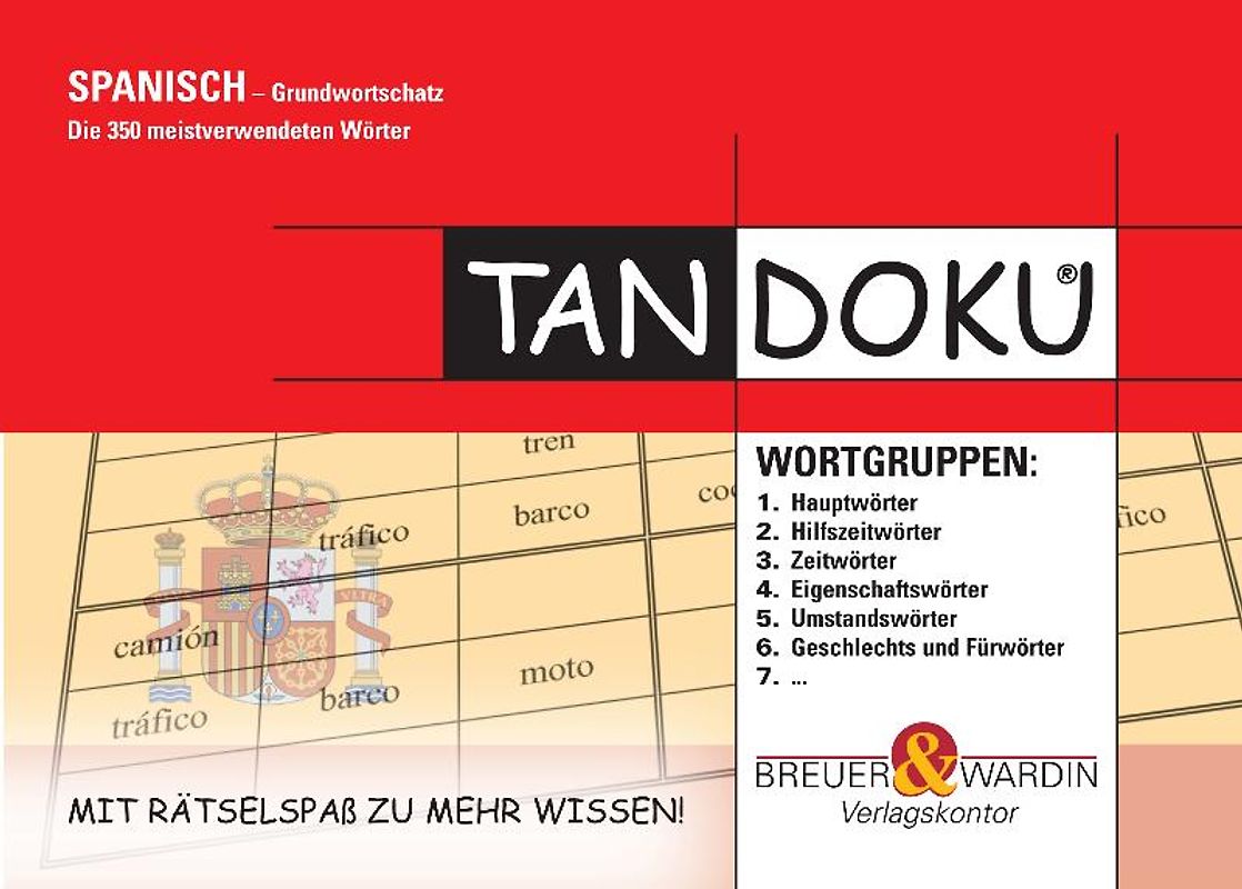 Tandoku "Spanisch Grundwortschatz"