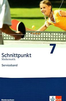 Schnittpunkt Mathematik - Ausgabe für Niedersachsen / Serviceband 7. Schuljahr
