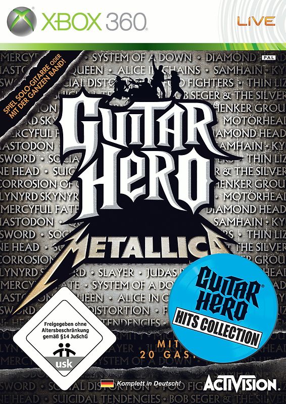Guitar Hero: Metallica Collection - Hit Collection Xbox 360