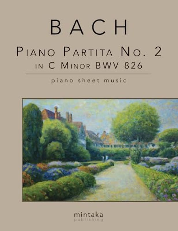 Piano Partita No. 2 in C minor BWV 826: piano sheet music