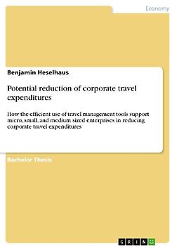 Potential reduction of corporate travel expenditures