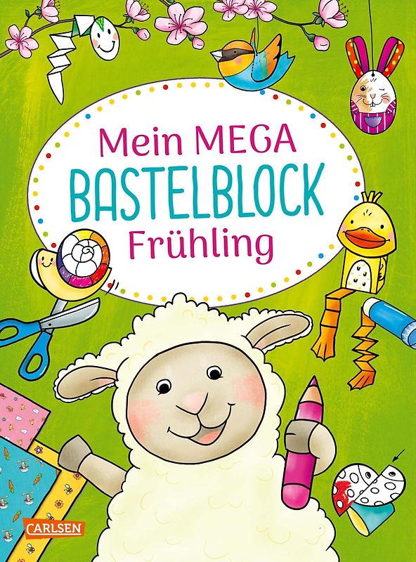 Mein MEGA Bastelblock: Frühling