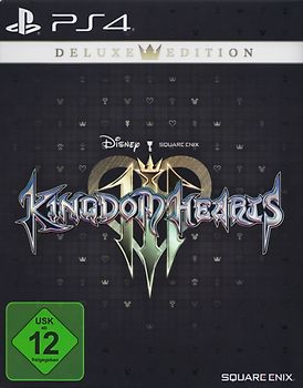 Kingdom Hearts III [Deluxe Edition, inkl. Steelbook, Artbook & Sammelanstecker] PlayStation 4