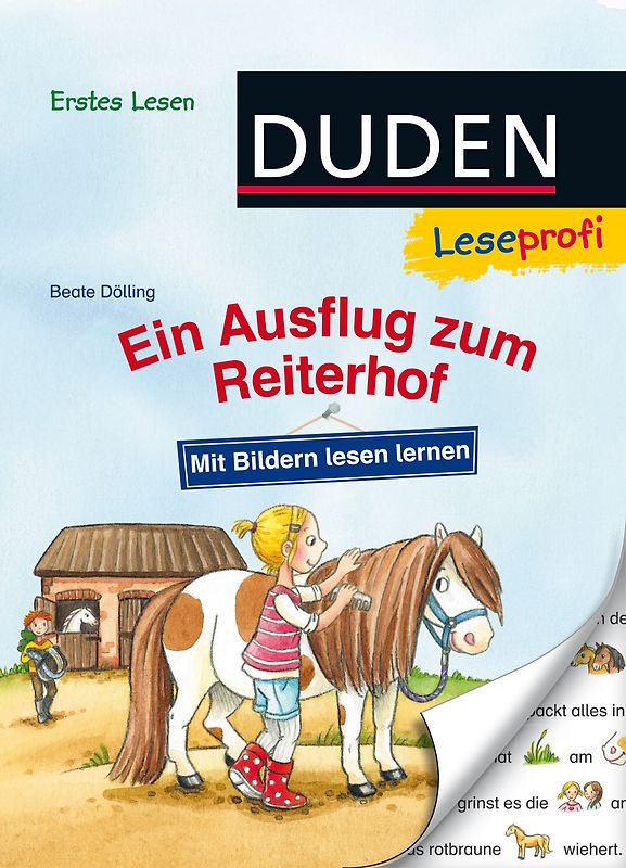 Duden Leseprofi – Mit Bildern lesen lernen: Ein Ausflug zum Reiterhof, Erstes Lesen