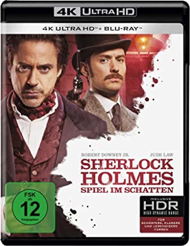 Sherlock Holmes: Spiel im Schatten 4K [inkl. Blu-ray] 4K Ultra HD Blu-ray