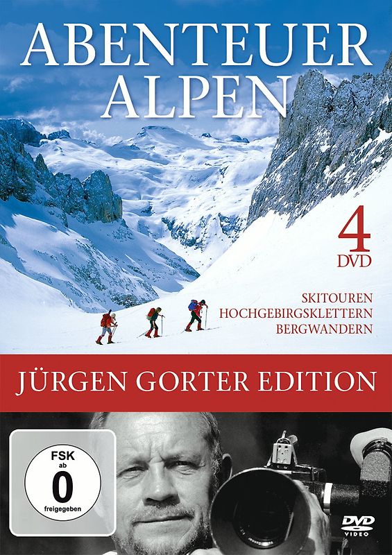 Abenteuer Alpen [4 DVDs] DVD