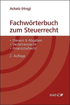 Fachwörterbuch zum Steuerrecht
