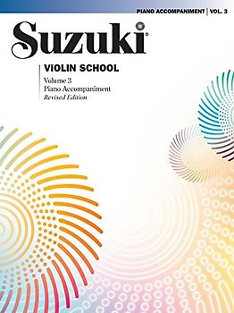 Suzuki Violin School Piano Accompaniment, Volume 3 (Revised)