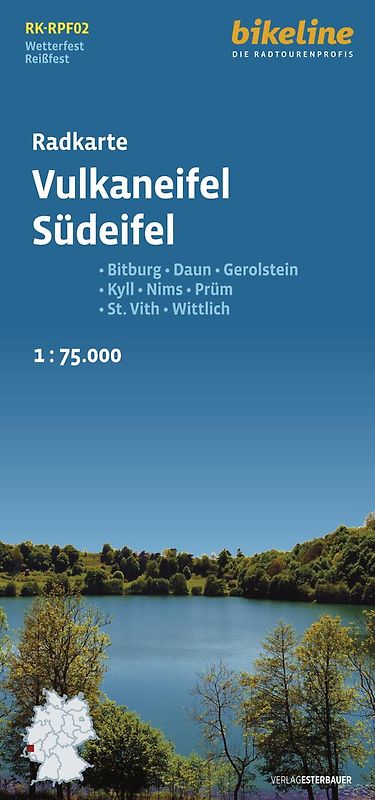 Radkarte Vulkaneifel Südeifel (RK-RPF02)