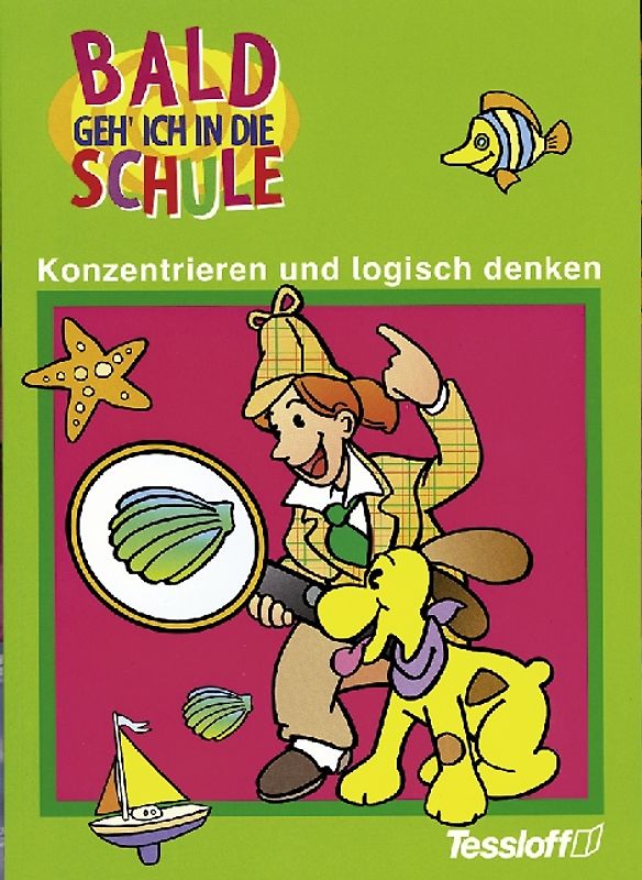 Konzentrieren und logisch denken. Bald geh ich in die Schule