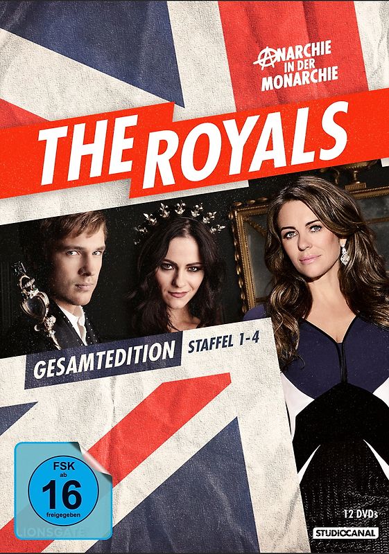 The Royals - Gesamtedition Staffel 1-4 [12 DVDs] DVD
