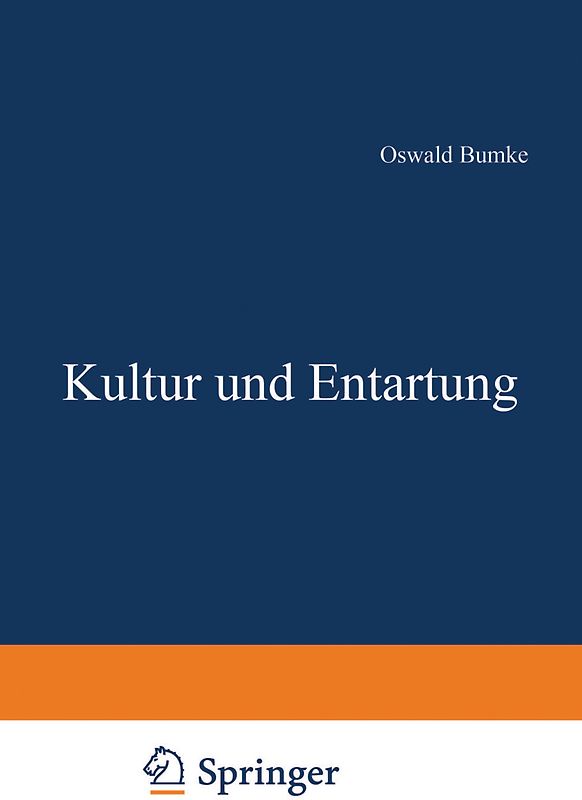 Kultur und Entartung