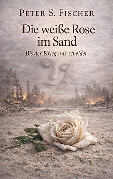 Die weiße Rose im Sand