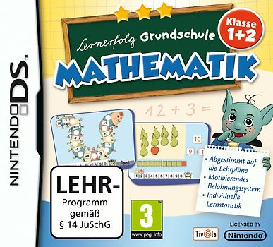 Lernerfolg Grundschule: Mathematik - Klasse 1 + 2 Nintendo DS