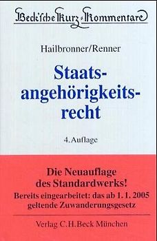 Staatsangehörigkeitsrecht. Kommentar