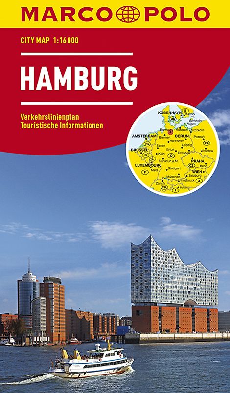 MARCO POLO Cityplan Hamburg 1:16.000