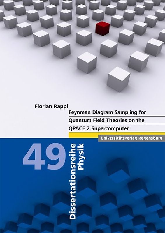 Feynman Diagram Sampling for Quantum Field Theories on the QPACE 2 Supercomputer