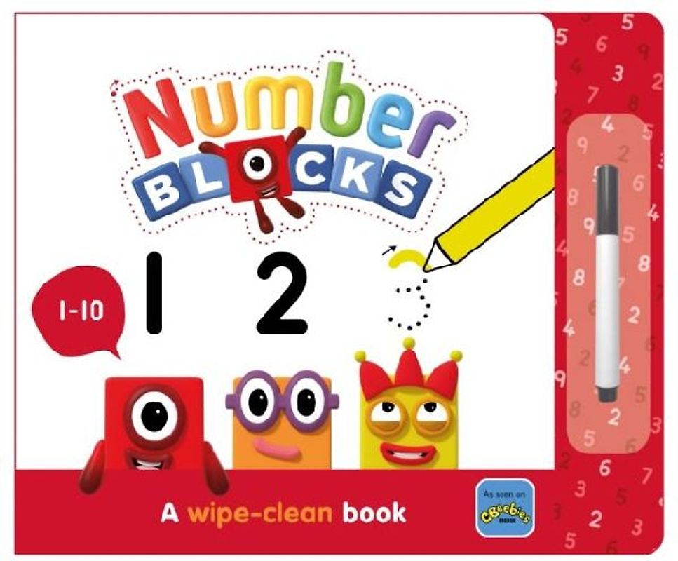 Numberblocks 1-10: A Wipe-Clean Book