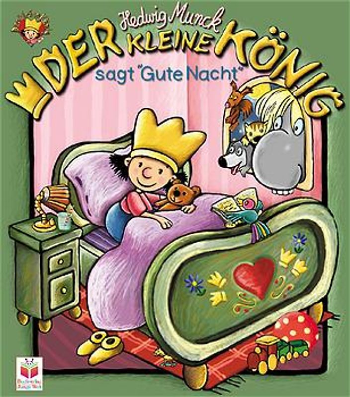 Der kleine König sagt "Gute Nacht"