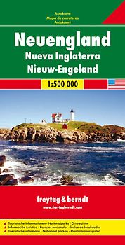Neuengland. 1:500000