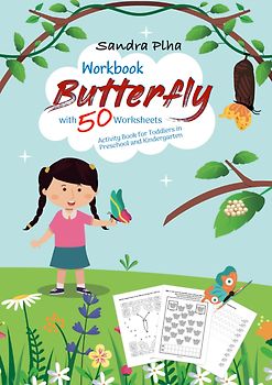 Workbook Butterfly with 50 Worksheets