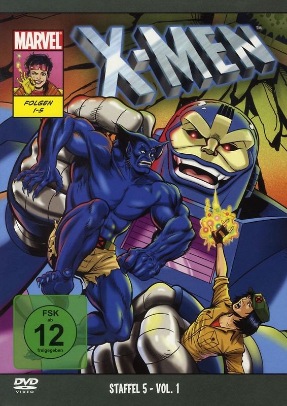 X-Men Staffel 5, Vol. 1 DVD