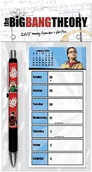 The Big Bang Theory - Weekly Calendar + Gel Pen