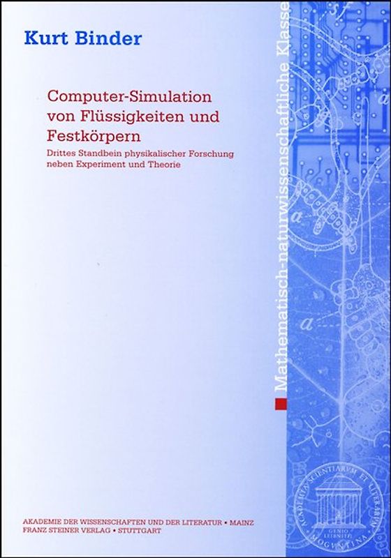 Computer-Simulation von Flüssigkeiten und Festkörpern